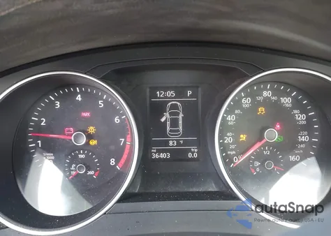 2017 Volkswagen Jetta Se z USA, uszkodzony, nr VIN 3VWDB7AJ8HM390198